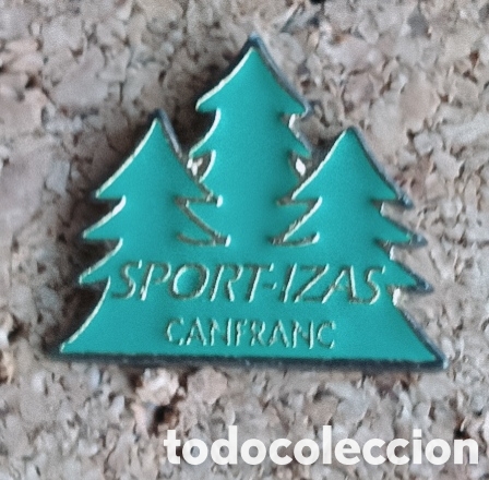 Pins de colecci&oacute;n: PIN SPORT-IZAS - CANFRANC