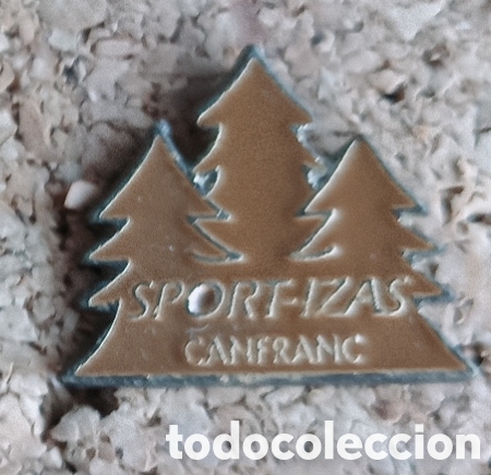 Pins de colecci&oacute;n: PIN SPORT-IZAS - CANFRANC