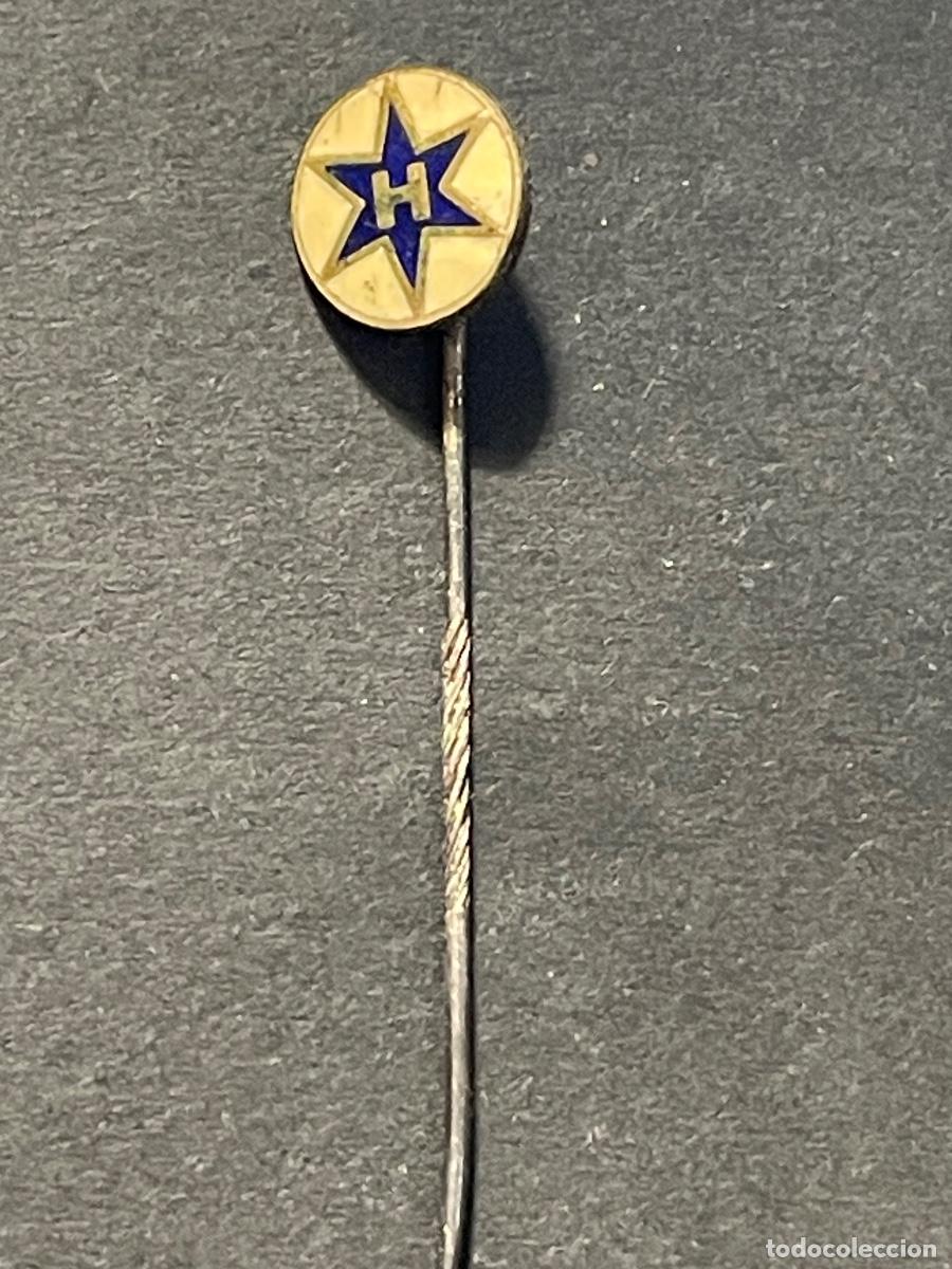 Pins de colecci&oacute;n: AUTOMOVILES - ANTIGUA AGUJA CORBATA - HENSCHEL & SOHN 1,1 CM. ESTADO EL QUE SE VE EN LAS IMAG