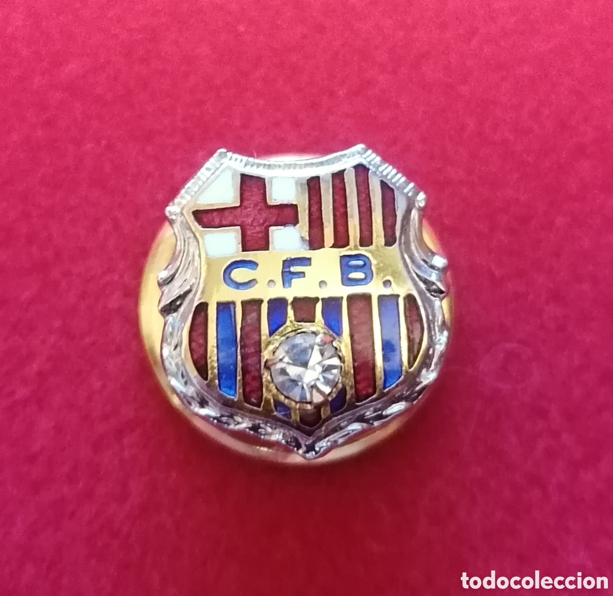 Pins de colecci&oacute;n: Antiguo pin CLUB de F&Uacute;TBOL BARCELONA