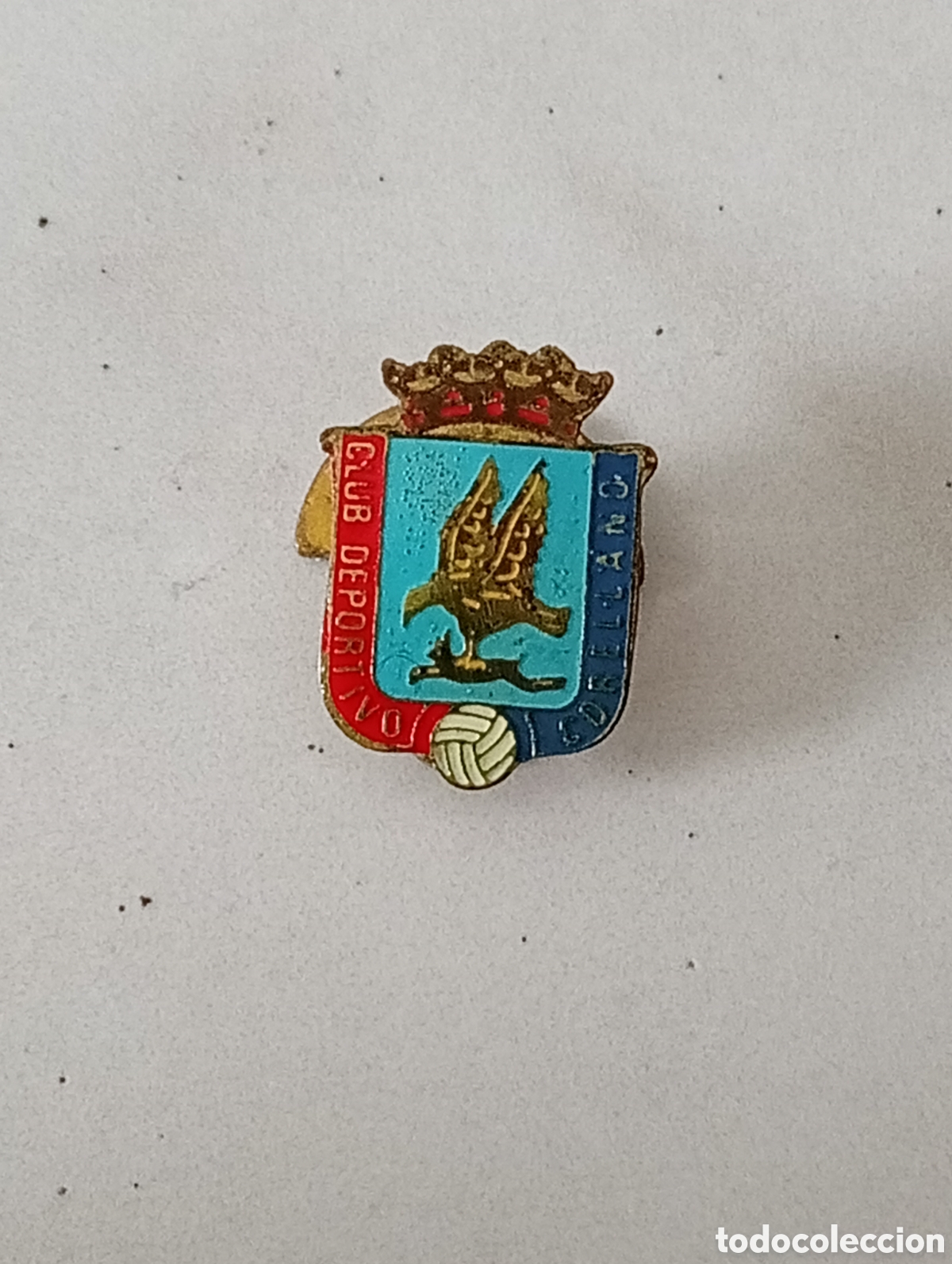 Pins de colecci&oacute;n: Pin ojal futbol corellano