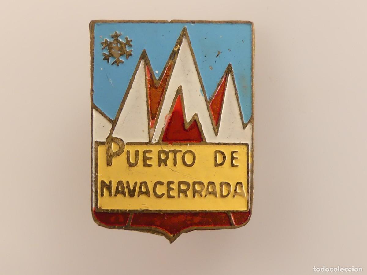 Pins de colecci&oacute;n: PIN INSIGNIA BROCHE DE COLECCION - PUERTO DE NAVACERRADA