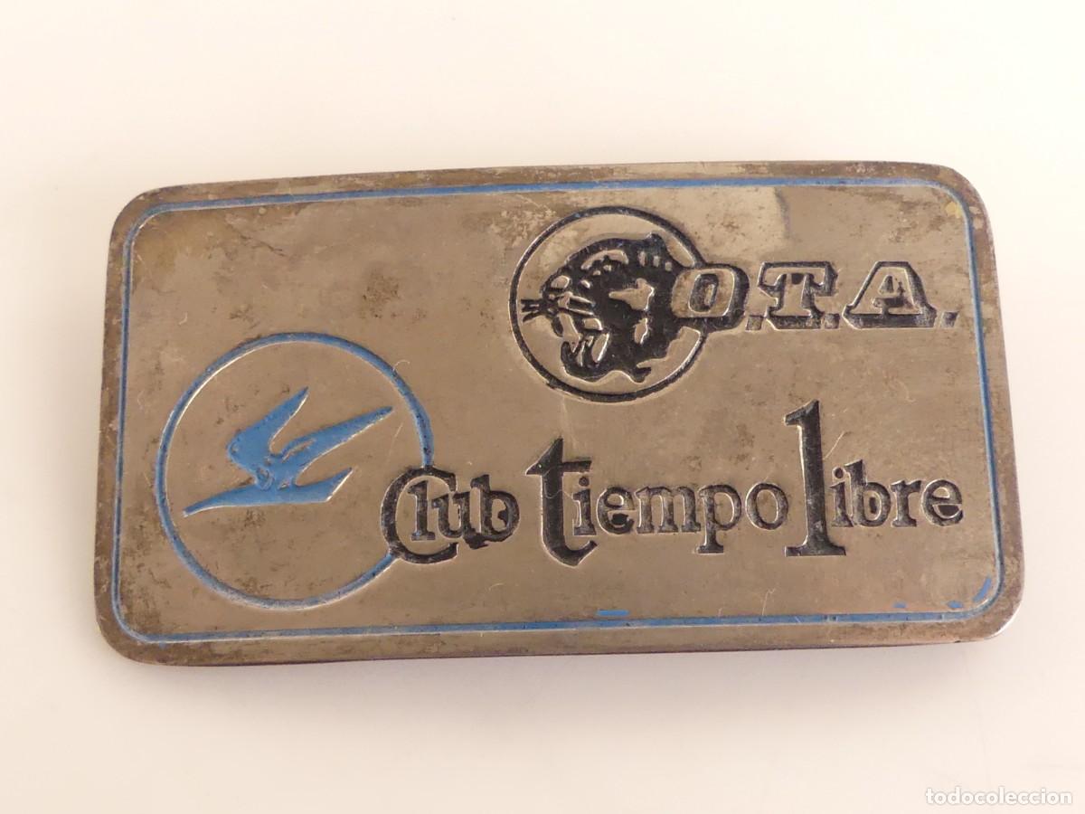 Pin's de collection: PIN INSIGNIA AGUJA DE COLECCION - CLUB TIEMPO LIBRE