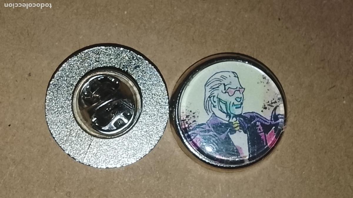 Pins de colecci&oacute;n: pin metal REDONDO - PERSONAJES DE LA SERIE COCMIC DRACURELLA DE BLUE JEANS