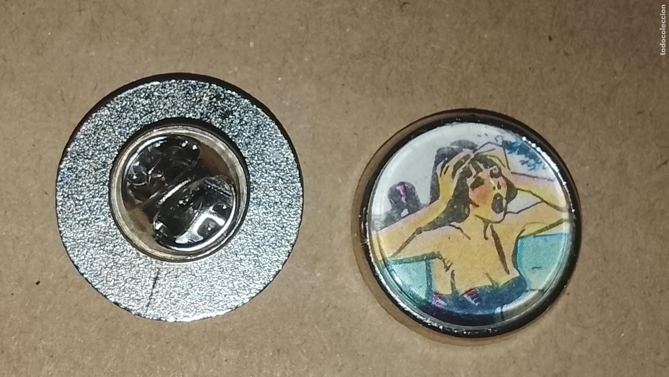 Pins de colecci&oacute;n: pin metal REDONDO - PERSONAJES DE LA SERIE COCMIC DRACURELLA DE BLUE JEANS