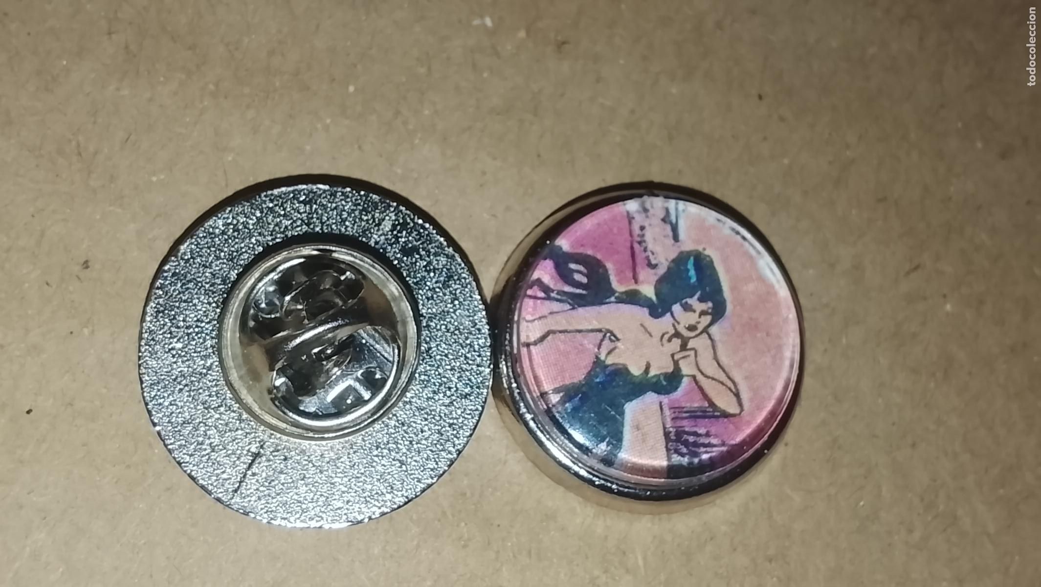 Pins de colecci&oacute;n: pin metal REDONDO - PERSONAJES DE LA SERIE COCMIC DRACURELLA DE BLUE JEANS