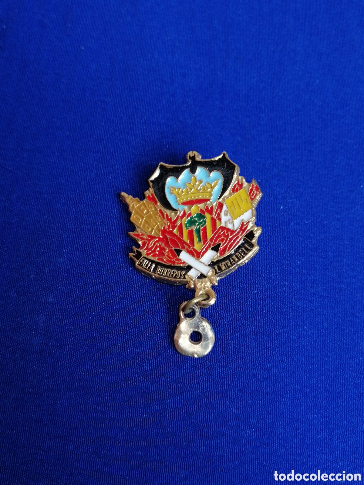 Pins de colecci&oacute;n: FALLA BONREPOS Y MIRAMBELL INSIGNIA DE ALFILER