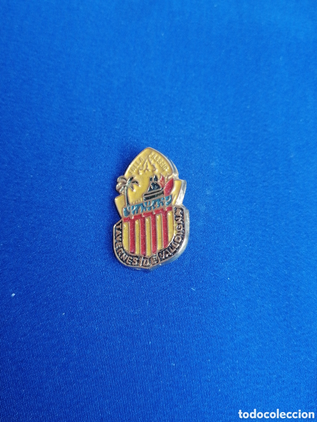 Pins de colecci&oacute;n: FALLA PASSEIG (TABERNES DE VALLDIGNA) INSIGNIA DE ALFILER - Foto 1