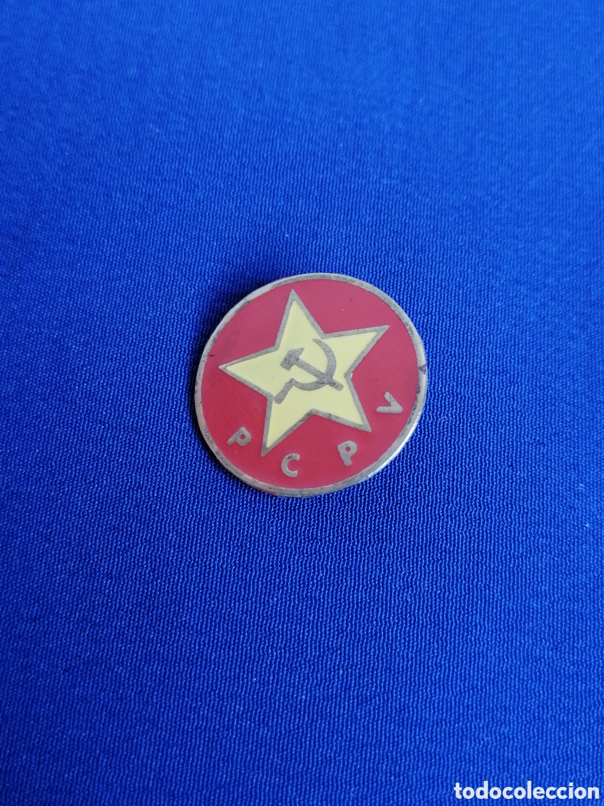 Pins de cole&ccedil;&atilde;o: PARTIDO COMUNISTA DE VALENCIA INSIGNIA DE ALFIER ANTIGUA