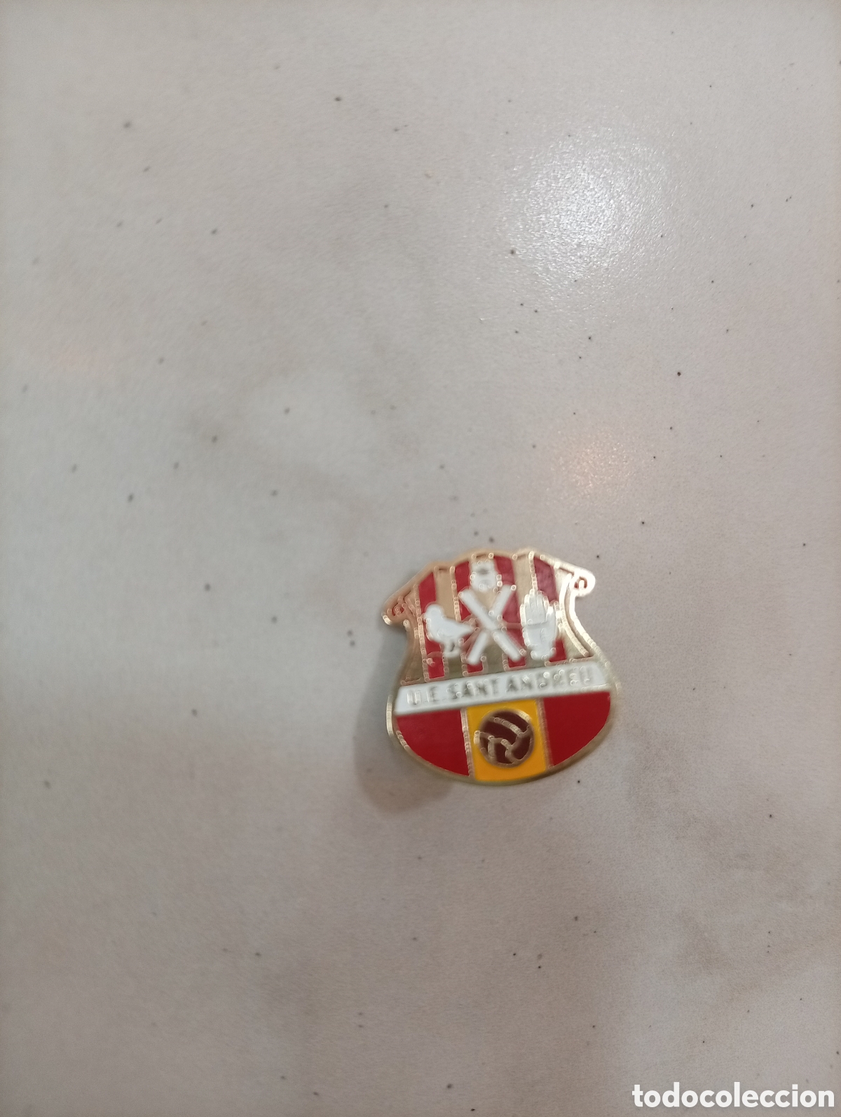 Pins de colecci&oacute;n: Pin imperdible futbol Barcelona sant andreu