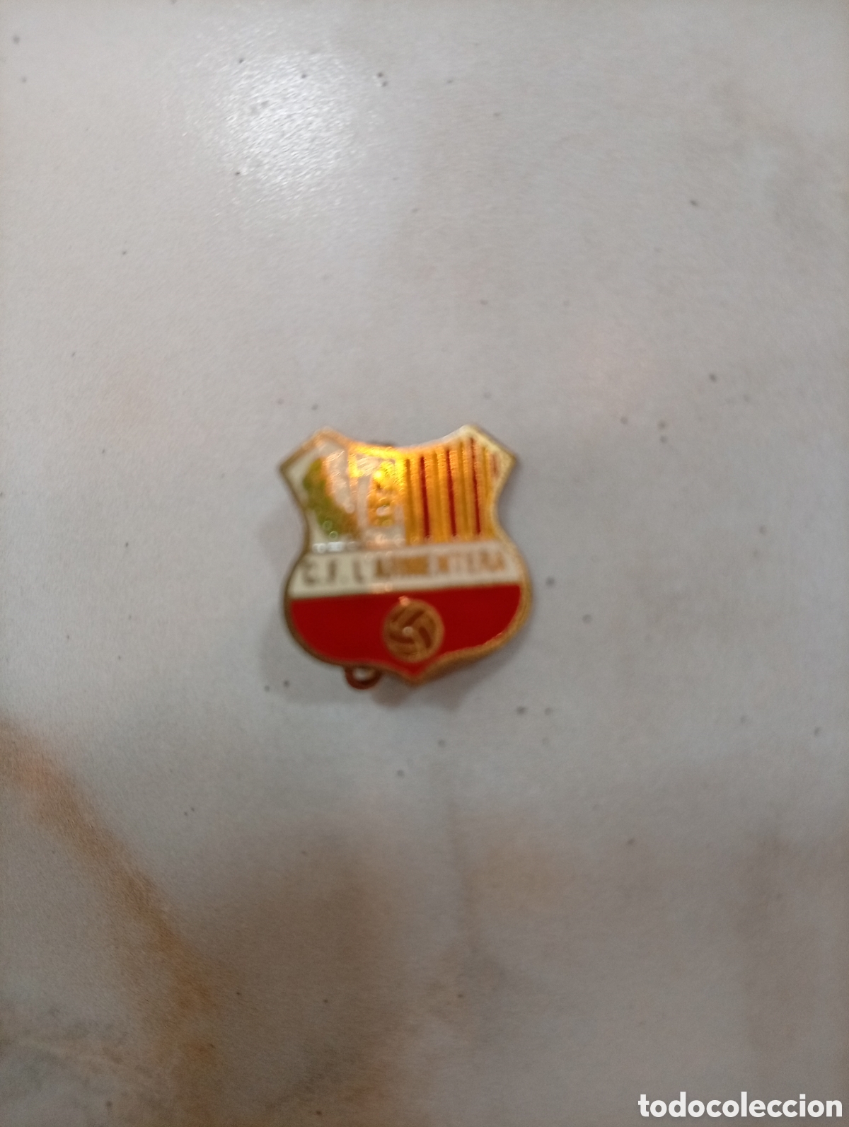 Pins de colecci&oacute;n: Pin imperdible futbol Barcelona armentera
