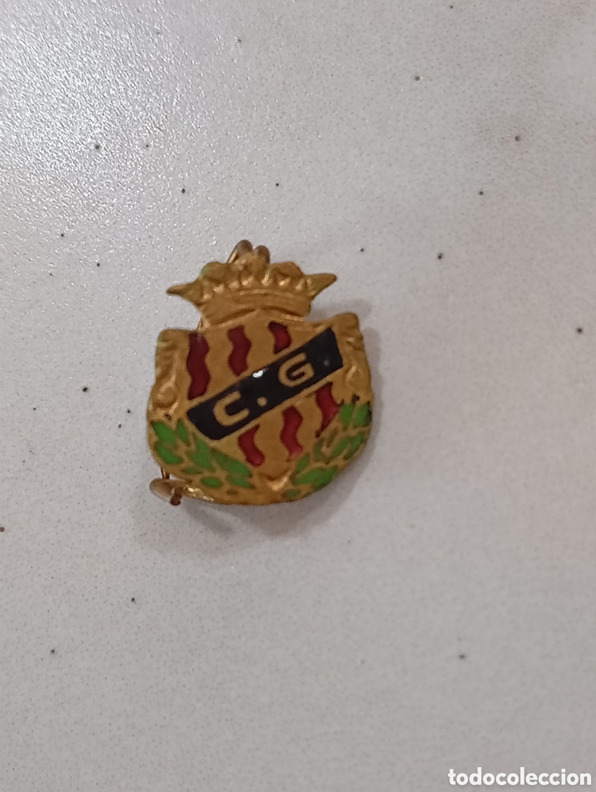 Pins de colecci&oacute;n: Pin imperdible futbol Barcelona ginnastic Tarragona