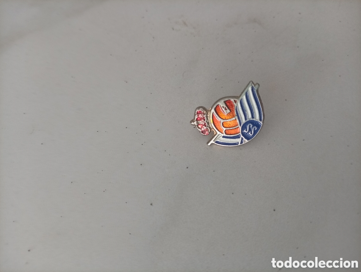 Pin's de collection: Pin imperdible futbol real sociedad