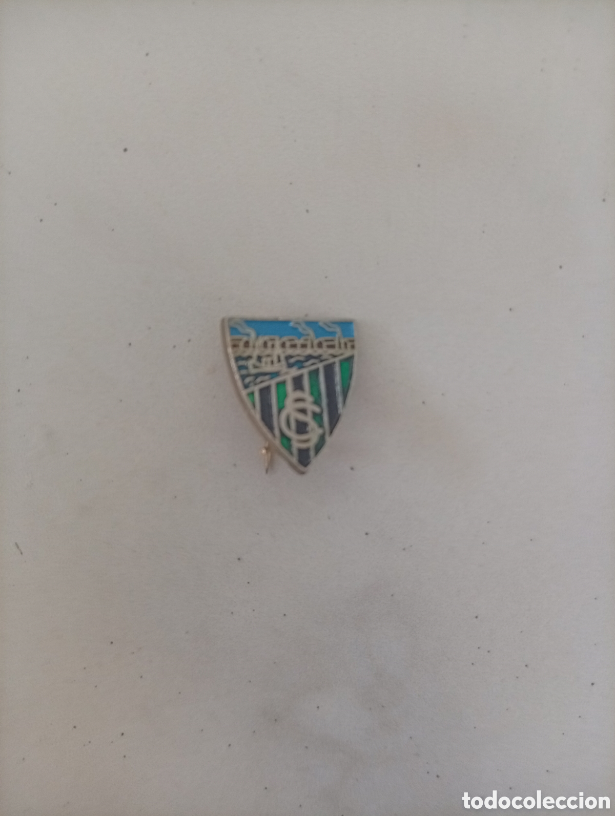 Pins de colecci&oacute;n: Pin imperdible futbol sestao