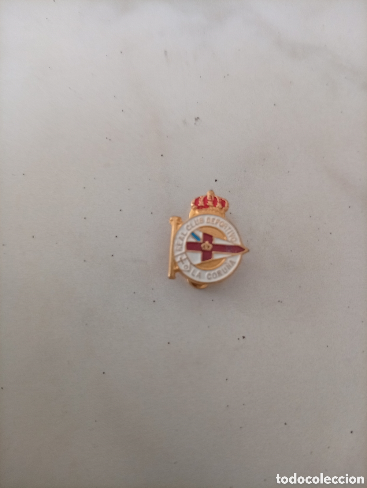 Pins de colecci&oacute;n: Pin ojal futbol deportivo de la Coru&ntilde;a
