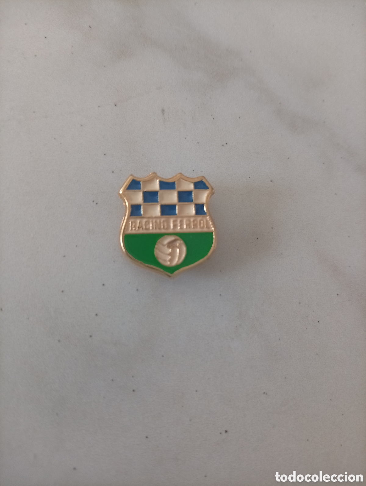 Pins de colecci&oacute;n: Pin ojal Racing de Ferrol