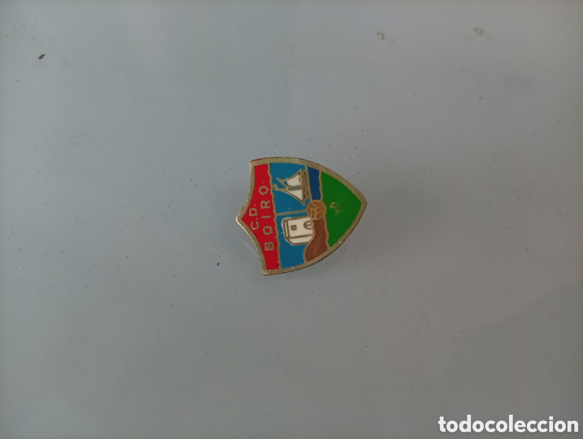 Pins de colecci&oacute;n: Pin imperdible futbol boiro