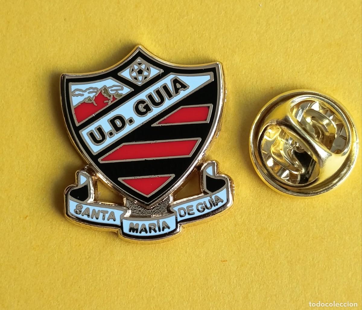 Pins de colecci&oacute;n: PIN FUTBOL - ESMALTE - ESCUDO DEL U.D. GUIA - SANTA MARIA DE GUIA - LAS PALMAS - CATEGORIA NACIONAL