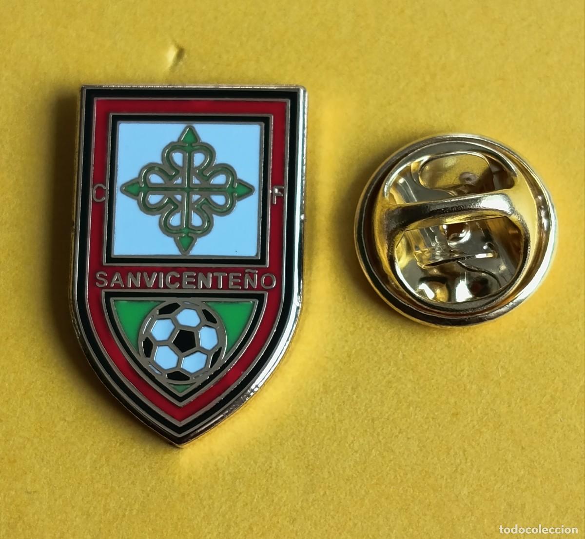 Sammlung von Pins: PIN FUTBOL - ESMALTE - SAN VICENTE&Ntilde;O C.F. - SAN VICENTE DE ALCANTARA - BADAJOZ - CATEGORIA NACIONAL