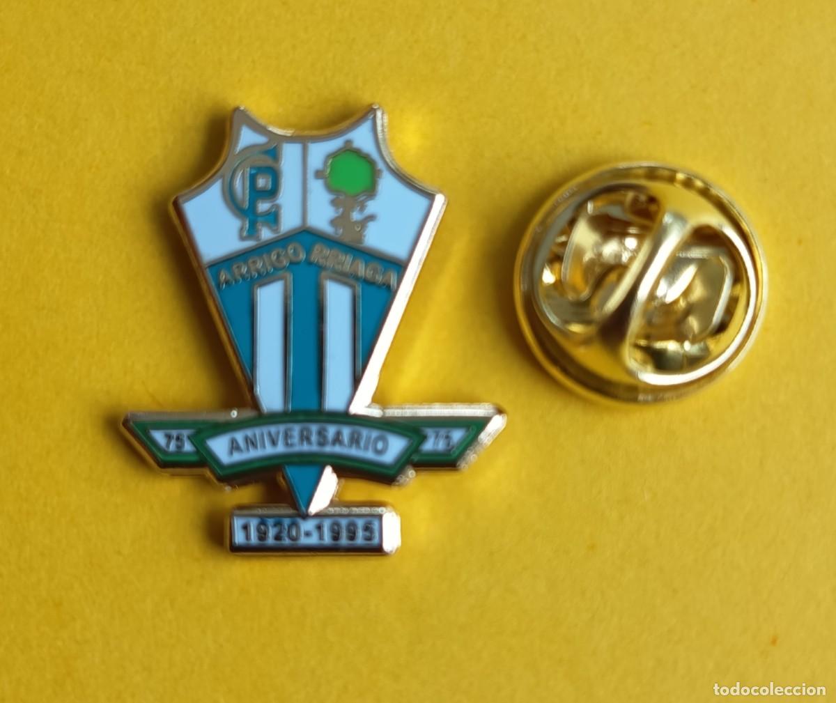 Pin's de collection: PIN FUTBOL - ESMALTE - C.D. PADURA - ARRIGORRIAGA - BIZKAIA - 75 ANIVERSARIO