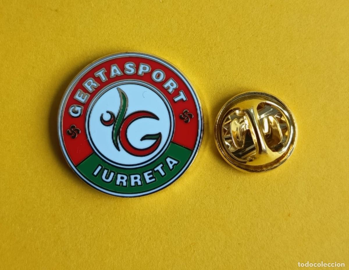Pins e Spille di collezione: PIN FUTBOL - ESMALTE - GERTASPORT KIROL KLUB - IURRETA - BIZKAIA