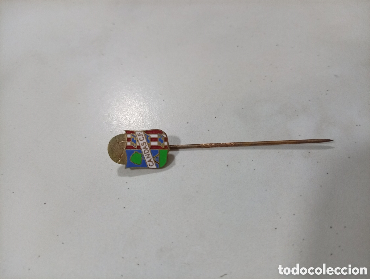 Pins de colecci&oacute;n: Pin imperdible futbol candas