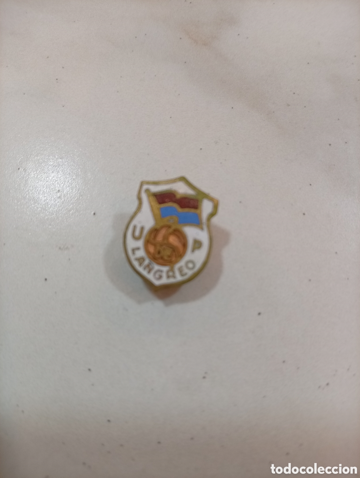 Pins de colecci&oacute;n: Pin ojal futbol langreo