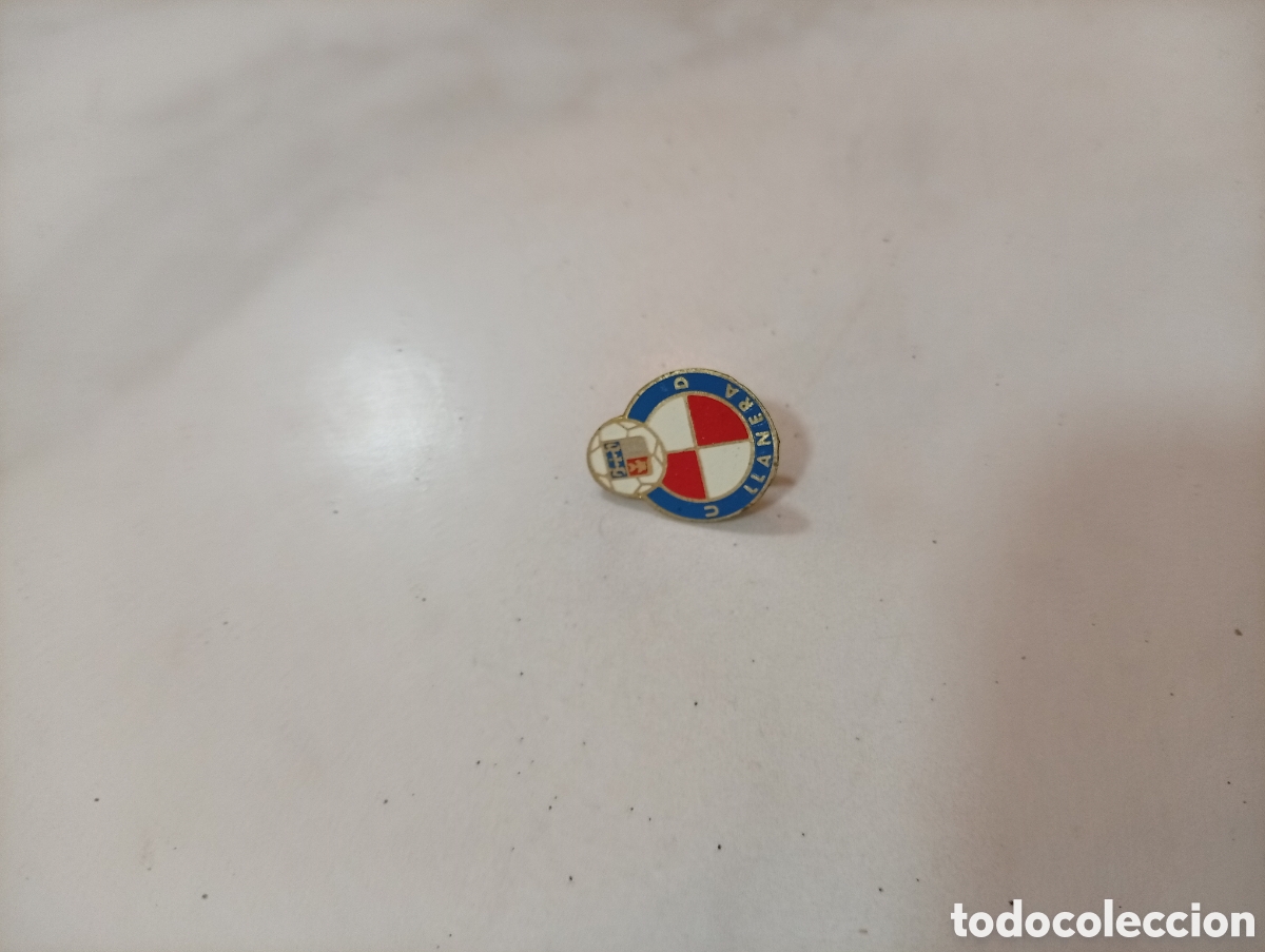 Pins de colecci&oacute;n: Pin imperdible futbol llanera