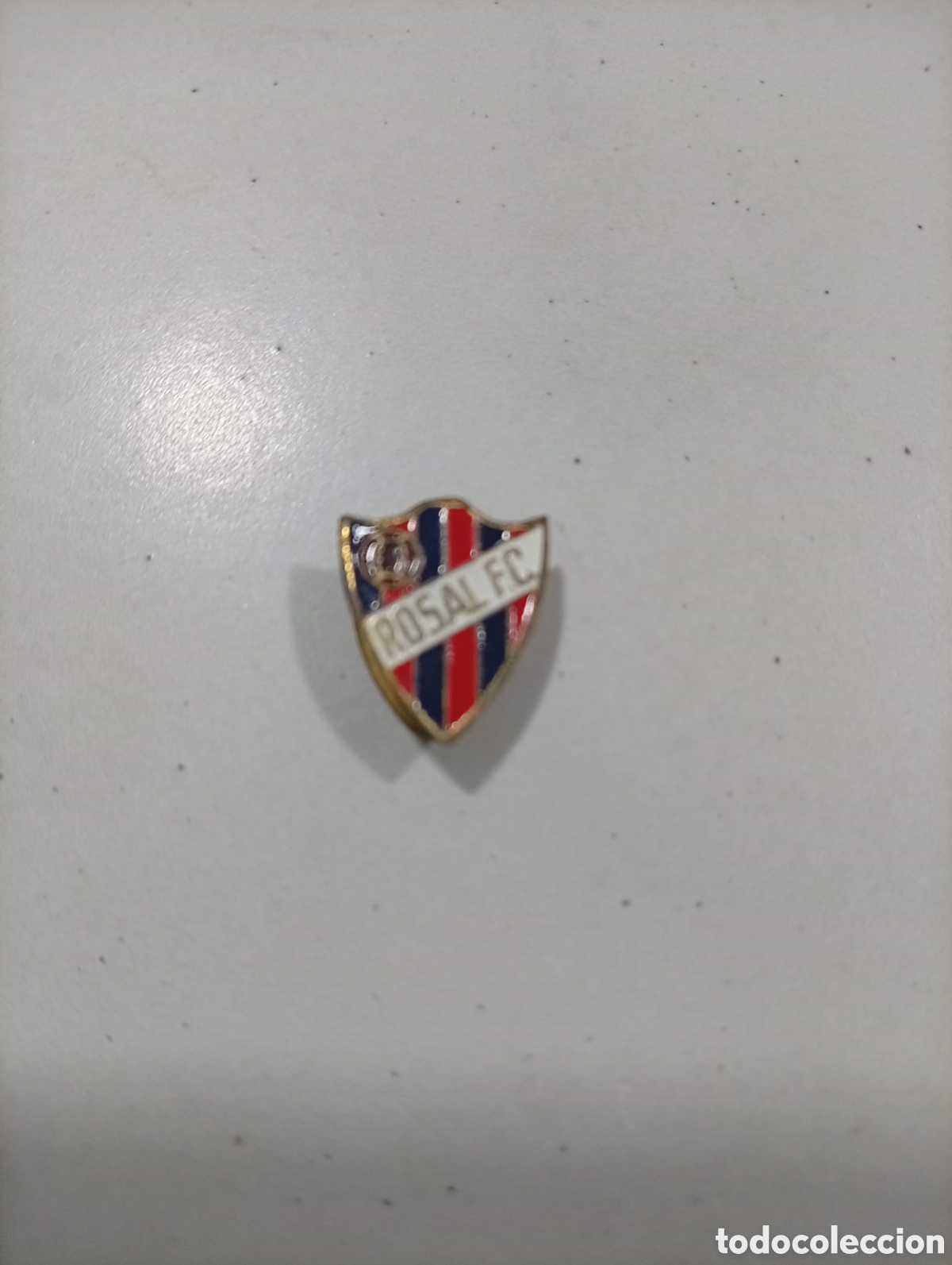 Pins de colecci&oacute;n: Pin ojal futbol rosal