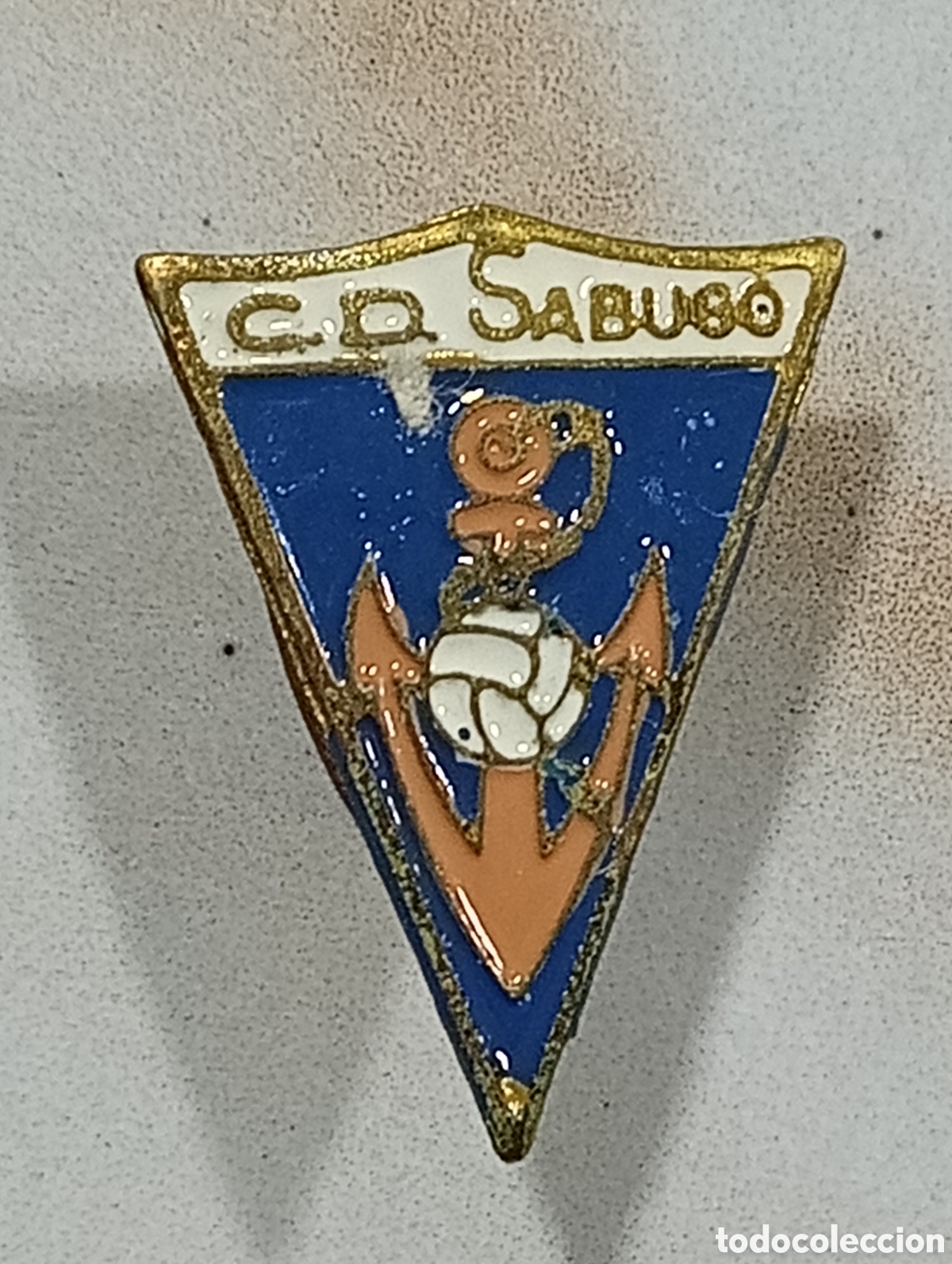 Pins de colecci&oacute;n: Pin ojal futbol sabugo
