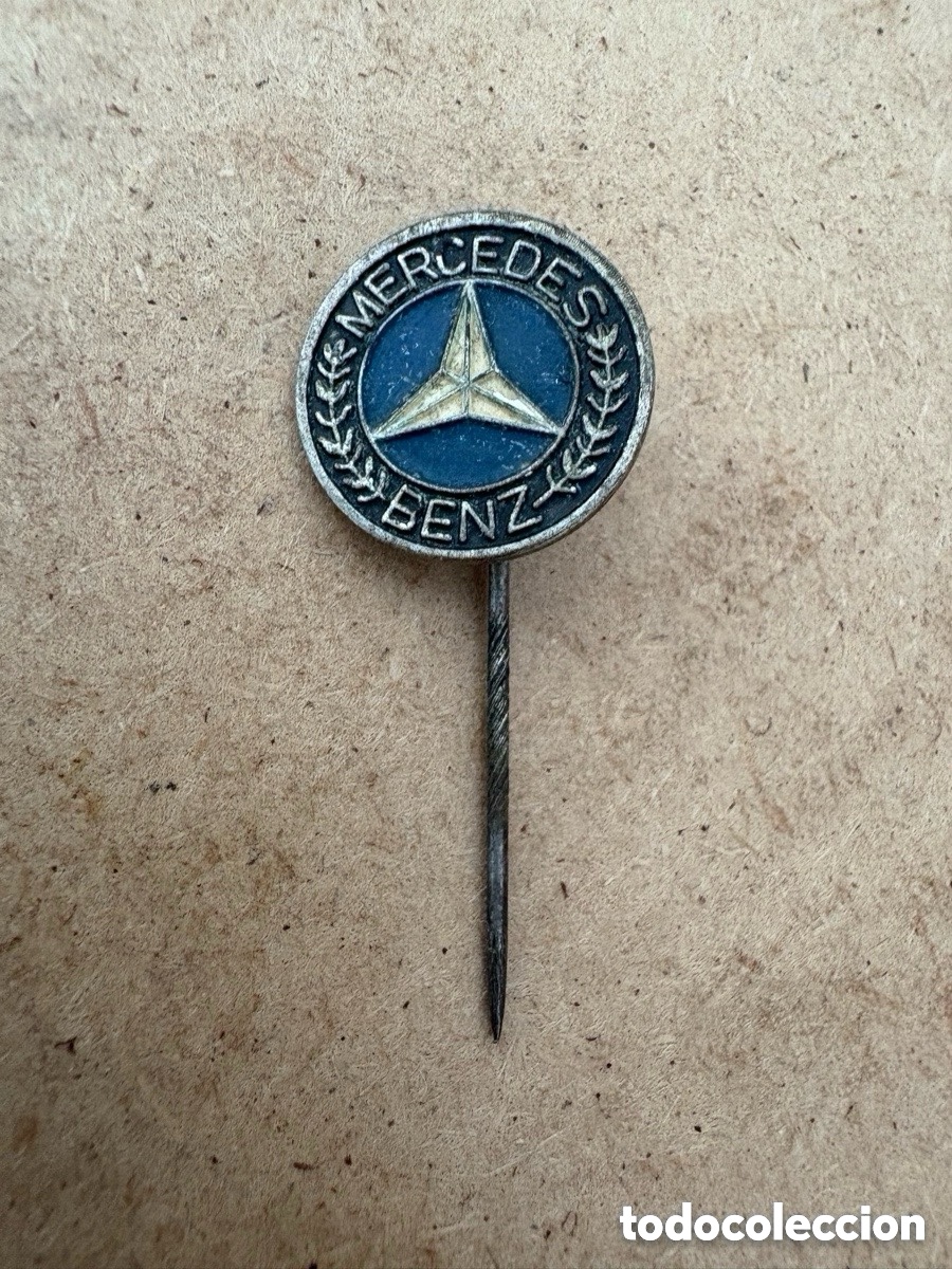 Pins de cole&ccedil;&atilde;o: Antigua insignia de aguja Mercedes Benz (A5)