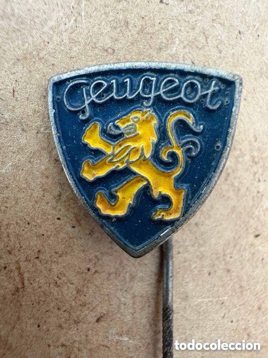 Pins de cole&ccedil;&atilde;o: Rar&iacute;sima insignia aguja Peugeot (A5)