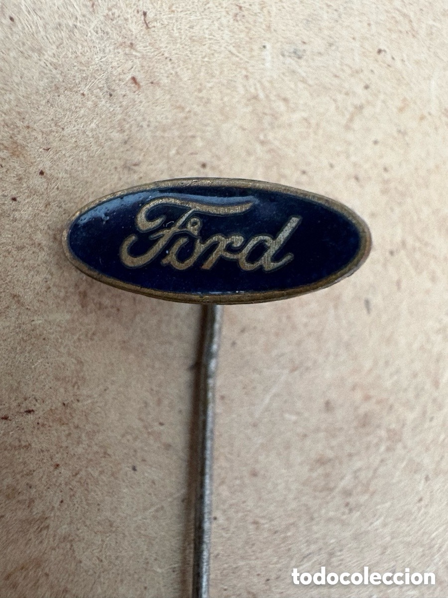 Pins de cole&ccedil;&atilde;o: Antigua insignia de aguja Ford (A5)