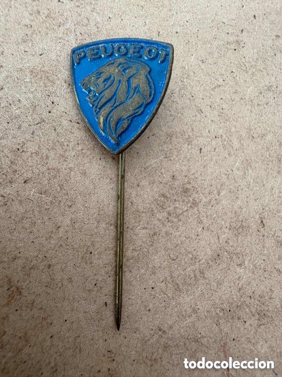 Pins de cole&ccedil;&atilde;o: Antigua insignia de aguja Peugeot (A5)