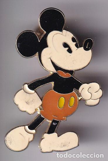 Collection pins: PIN DE DISNEY DE MICKEY MOUSE (WALT DISNEY) TAMA&Ntilde;O 4,1cm x 2,6cm