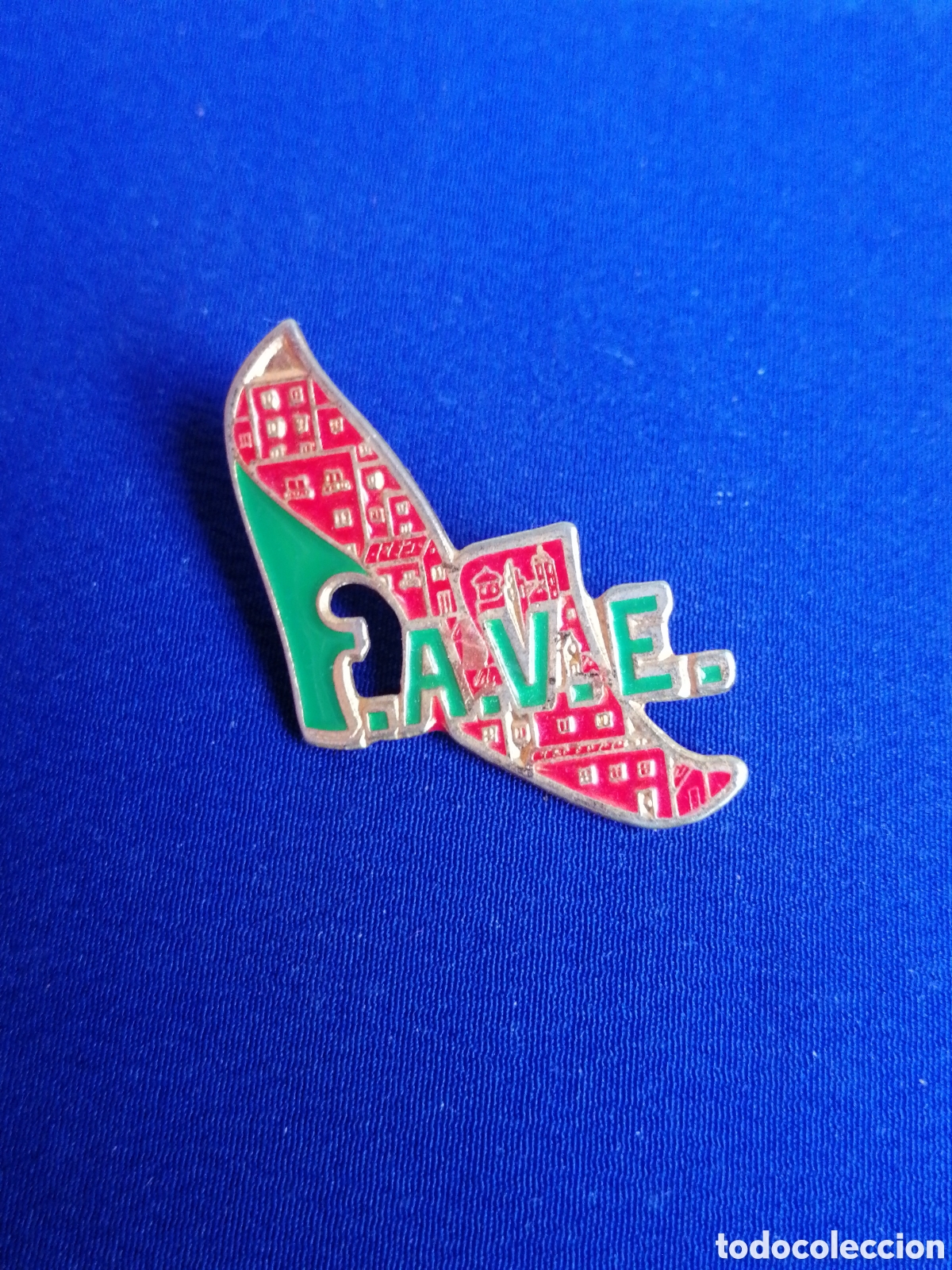 Pins de colecci&oacute;n: FEDERACI&Oacute;N DE VECINOS DE ELDA (ALICANTE) F. A. V. E. PIN