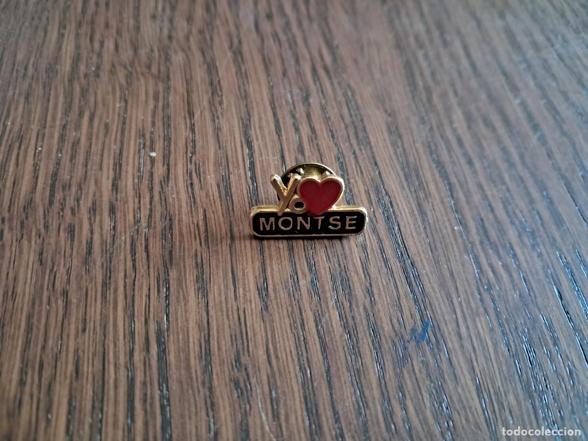 Pins de colecci&oacute;n: pin de metal, yo amor Montse