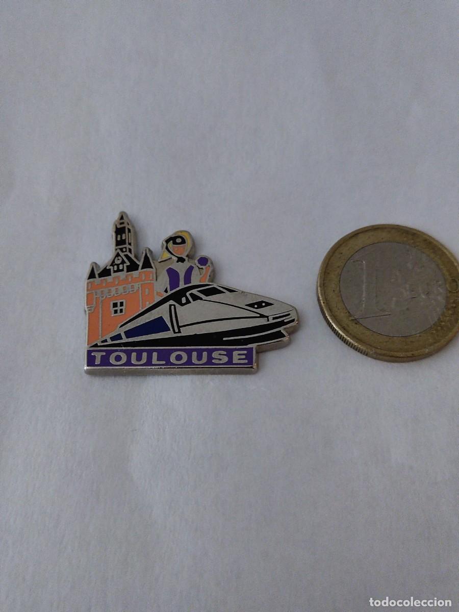 Pins de colecci&oacute;n: PIN TGV - TOULOUSE (FRANCIA), SERIE LIMITADA