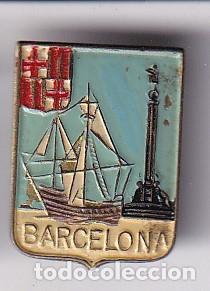 Sammlung von Pins: ANTIGUA INSIGNIA DE IMPERDIBLE DE BARCELONA
