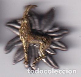 Sammlung von Pins: ANTIGUA INSIGNIA IMPERDIBLE CON LA FLOR DE NEU Y UN REBECO