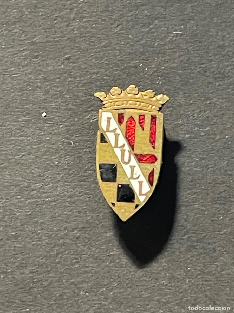 Pins de colecci&oacute;n: ANTIGUA INSIGNIA SOLAPERA DE ESMALTES - LLULL - 2X1,2 CM. ESTADO EL QUE SE VE EN LAS IMAGENES