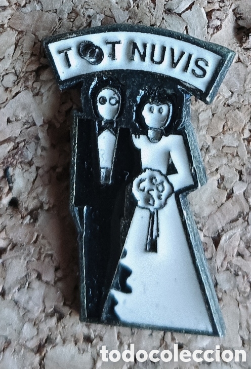 Pins de colecci&oacute;n: PIN FERIA BODAS TOT NUVIS- CATALU&Ntilde;A