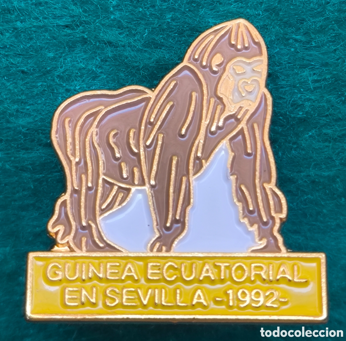 Pins de colecci&oacute;n: SEVILLA EXPO 92 PIN GUINEA ECUATORIAL