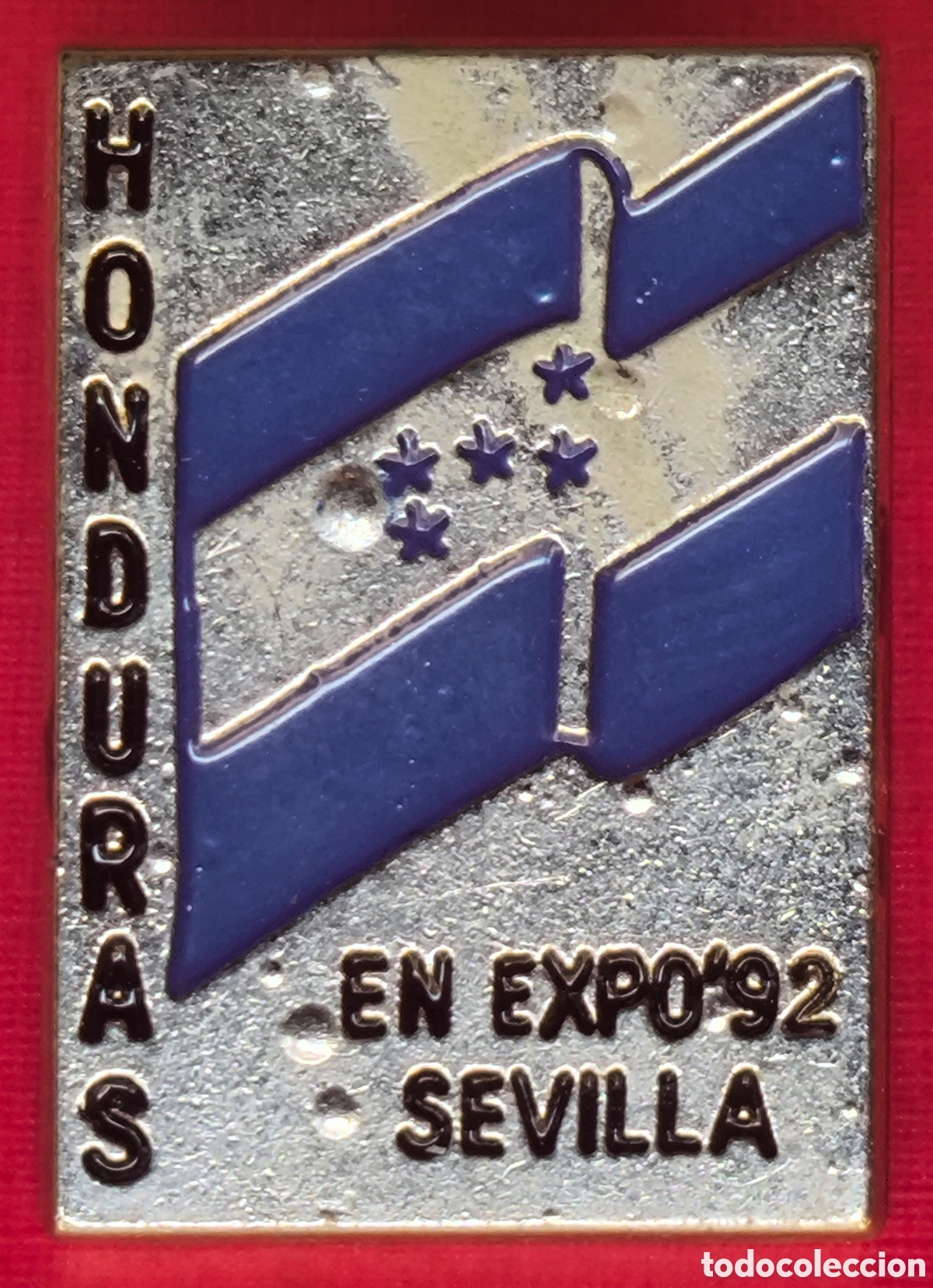 Pins de colecci&oacute;n: SEVILLA EXPO 92 PIN HONDURAS