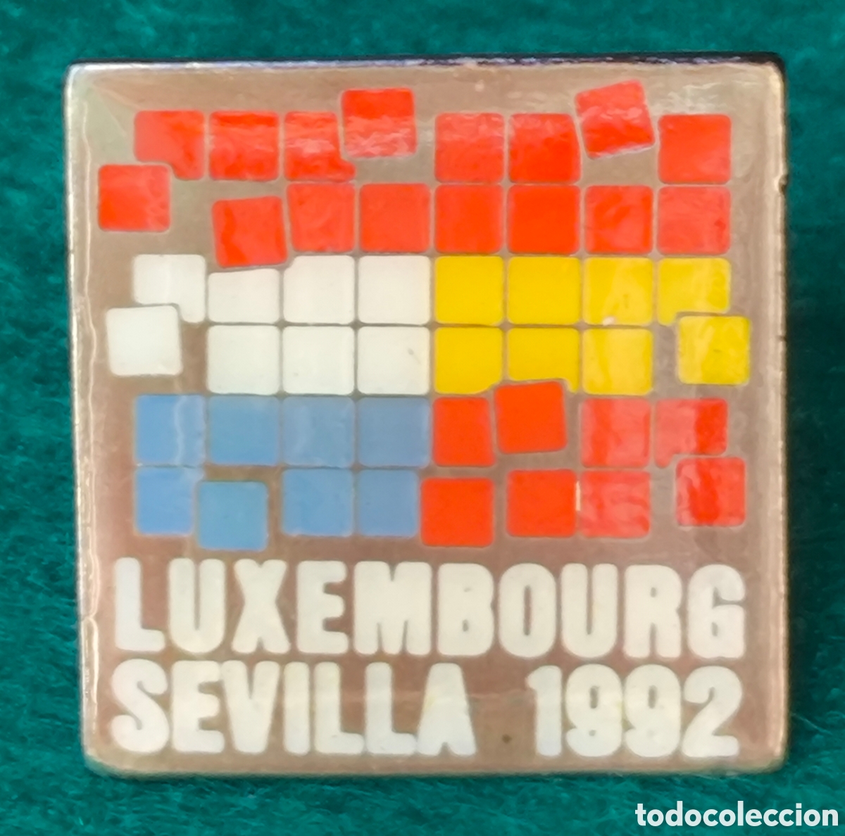 Pins de colecci&oacute;n: SEVILLA EXPO 92 PIN LUXEMBOURG LUXEMBURGO