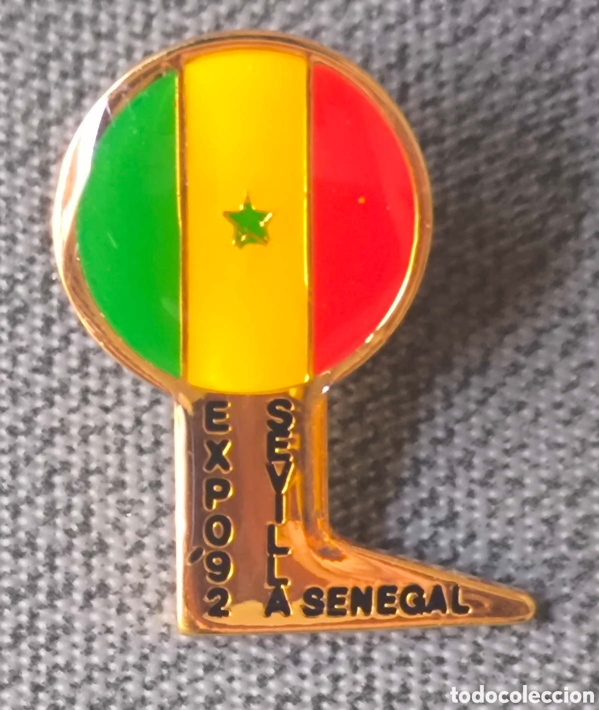 Pins de colecci&oacute;n: SEVILLA EXPO 92 PIN SENEGAL