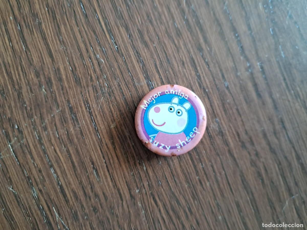 Pins de colecci&oacute;n: pin, alfiler, Peppa Pig, Suzy Sheep, mejor amiga.