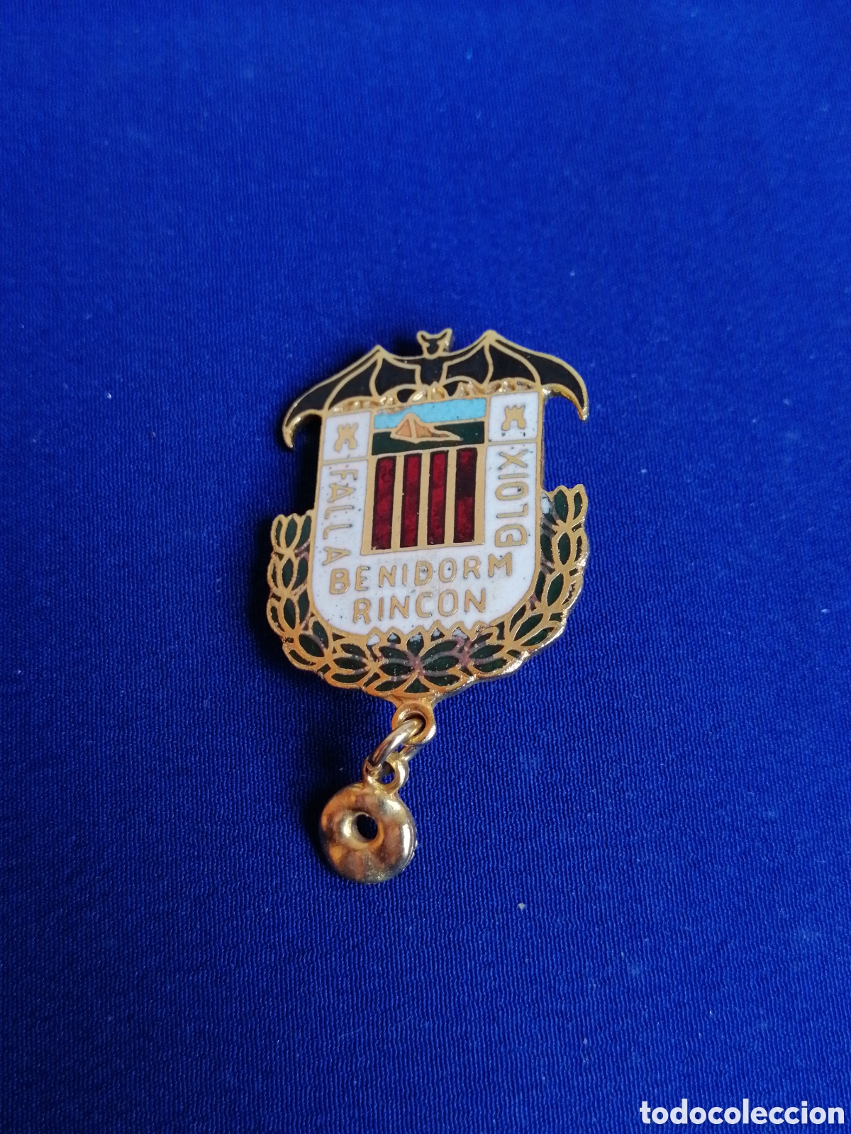 Pins de cole&ccedil;&atilde;o: FALLA RINCON (BENIDORM) INSIGNIA DE ALFILER ANTIGUA