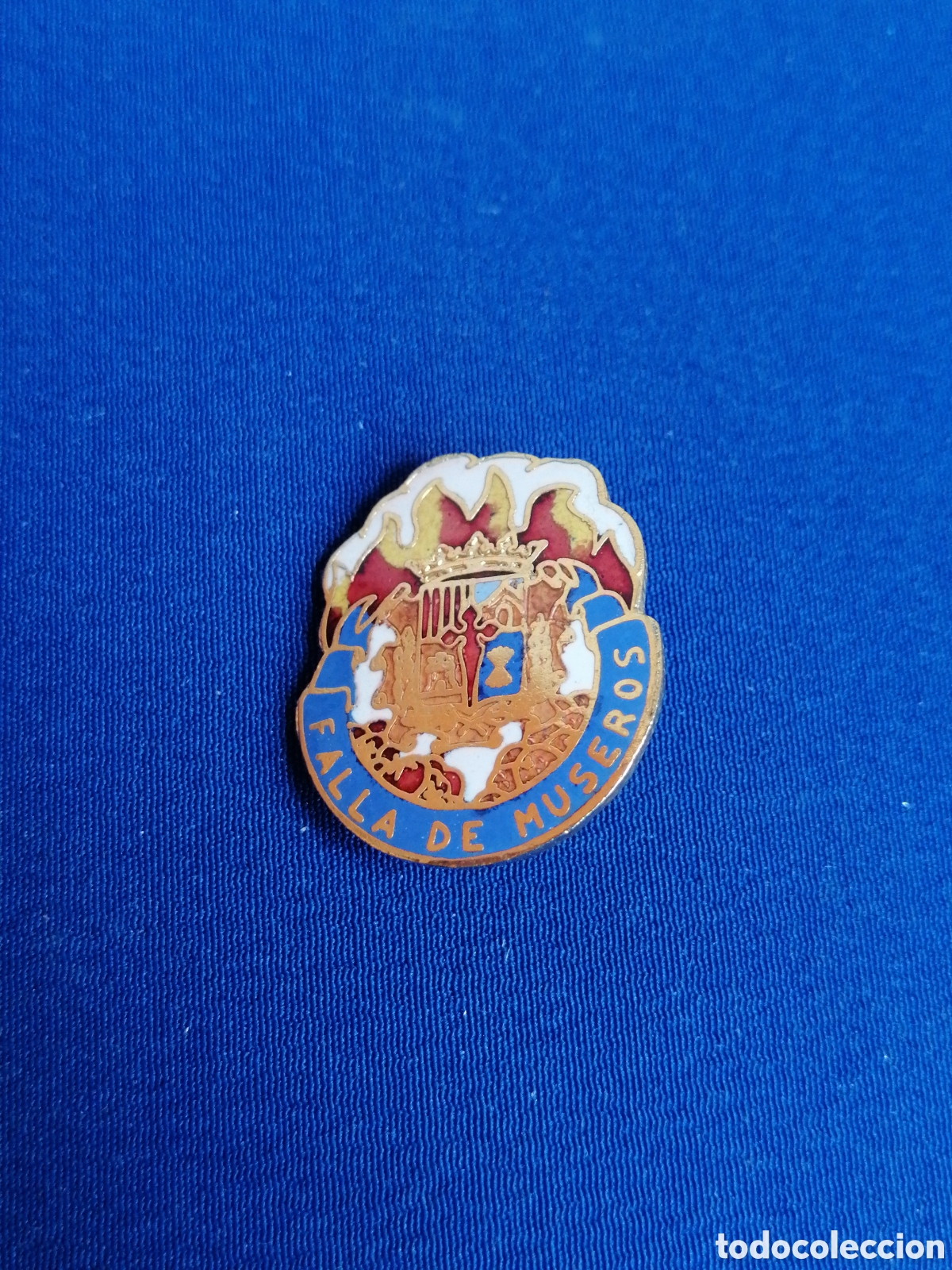 Collection pins: FALLA DE MUSEROS INSIGNIA DE ALFILER FALLA DE MUSEROS INSIGNIA DE ALFILER FUNDACI&Oacute;NAL ANTIG ANTIGUA