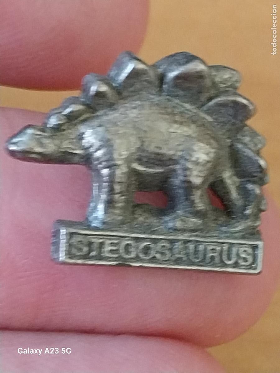 Pins de colecci&oacute;n: ESTEGOSAURO STOGOSAURUS PIN PINCHO METAL CROMADO 2CMS ALTO
